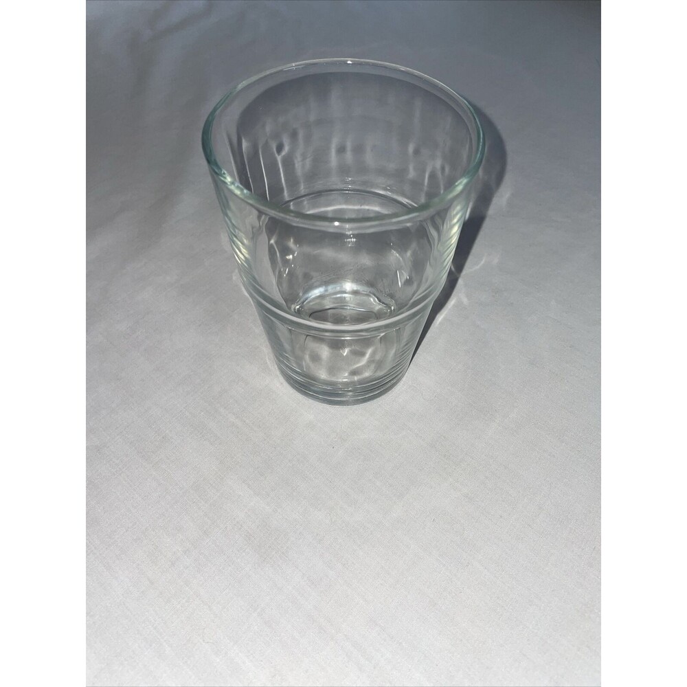 Crisa Libbey Clear Glass Tumbler Stackable Size 3.5x5 Single Replacement Glass